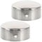 UKCOCO Stainless Steel Handrail End Cap: 45mm Round Hand Railing End Plug for Wood Handrail