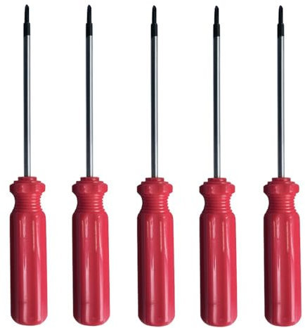 Lot de 5 tournevis Triwing à pointe magnétique Y00 (2,0 mm) avec poignée en plastique