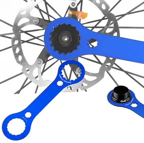 Cutiolly Outil Centerlock pour Vélo,Clé de Pédalier de Vélo,Multifonctionnelle BB,Outil Démonte Réparation Bicyclettes,Adapté à Réparation