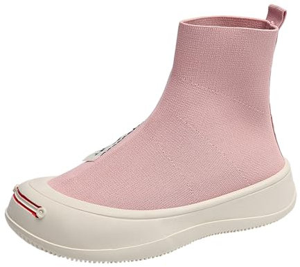 Stivali Neri Stivaletti Donna Texani Stivali Texani Donna Pelle Stivaletti Pioggia Donna Bassi Scarpe Traforate Donna Stivali Alti Donna sopra Il Ginocchio Senza Tacco Tacchi A