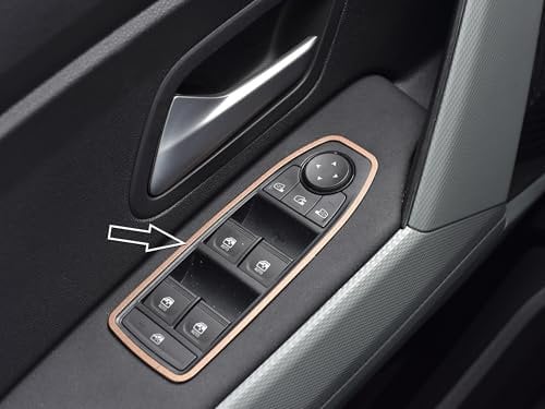 autoCOVR Steel Cover for 2024+ Dacia Duster III 3 (P1310) - Push Button Switches, Manual Operation, Copper-Brown