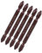 Screwdriver Bits, 10Pcs Double End Screwdriver Bits H6.3 Magnetic Cross Shaped Bit Long Phillip Impact Driver Bits #2 Phillip Head Drill Bits for Power Screwdriver Drill Driver
