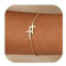 Dochais Kreuz Armband Damen - 14K Gold Vergoldete Armbänder Wasserfestes, Verstellbar Gold/Silber Armband Set für Frauen Mädchen, Goldene Bracelet Schmuck Geschenk