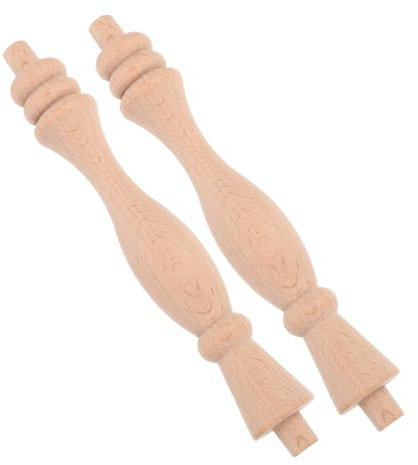 TOYANDONA Colonne Romane in Legno Non Verniciato Balaustre per Scale Intagliate A Mano per Progetti Artigianali
