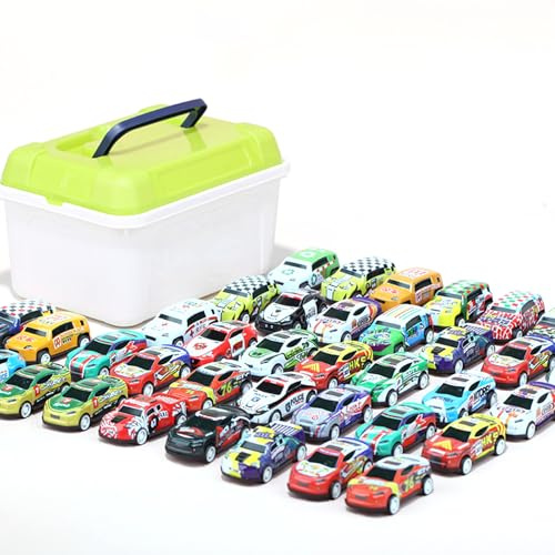 30 Stück Matchbox Auto Set, kleine Autos, Matchbox Autos spielzeugautos Metall mit Eine Aufnahmebox spielzeugauto Auto Set Spielzeug für Kinder Jungen