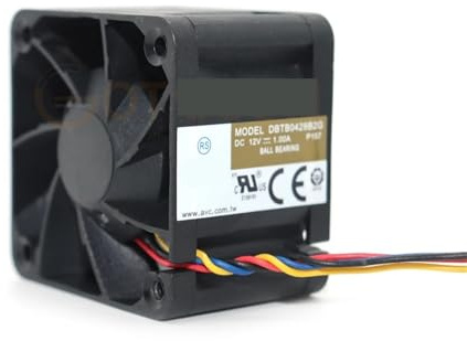 40mm Powerful Cooling Fan For 4028 12V 1A DBTB0428B2G High Speed Server Fans 40 * 40 * 28mm Dual Ball Bearing 4-wire 4Pin PWM