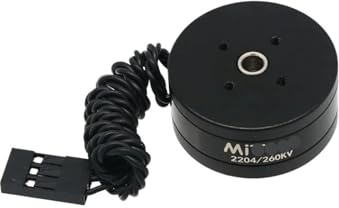 Mitoot Brushless Gimbal Motor 2204 260KV/2208 80T/2804 100KV / 2805 140KV / 2206 100T for CNC Digital Camera Mount FPV(2204 260KV)