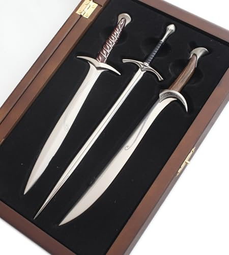 RKS DIFFUSION Le Hobbit Set de 3 Ouvre Lettre Coupe Papier NN1210