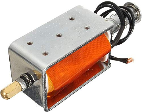 DC 12V 35mm Long Stroke Push Pull Solenoid Small Electric Magnet | Electromagnetic