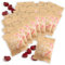 FOOD crew Fruchtgummi Herzen „Schön, dass du da bist“ 25 x 10 g - Herz Gummibärchen - Als Gastgeschenke Hochzeit Süßigkeiten - Schön dass du da bist Gastgeschenk - Hochzeit Gastgeschenk