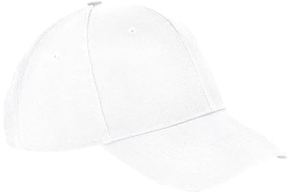Beechfield Ultimate 6 Panel Cap Weiß White One Size