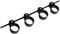 USIRIY Einstellbare Gitarre Fingertrainer Finger Expander Fingerstretcher Gitarre Ukulele Klavier Saxophon Lernen Training für Herren,Damen,Kinder (Standard Plus)
