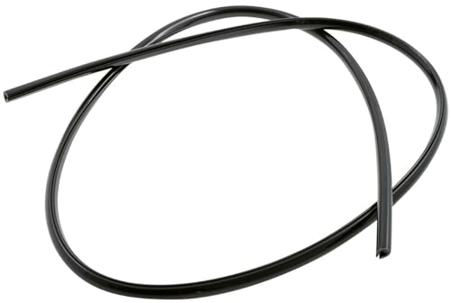 Kantenschutz zb. Windschild Motorrad, Roller, schwarz 100 x 0,5 cm selbstklebend