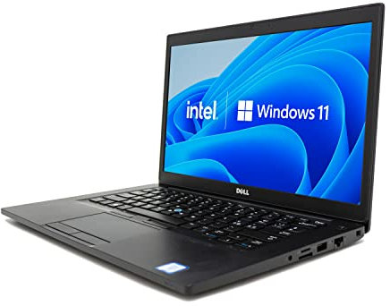 Notebook Dell Latitude 7480 Windows 11 Pro | Display 14” Full HD Core i7 fino 3.90GHz | 16GB RAM DDR4 256GB SSD M.2 | typeC HDMI Webcam PC Computer Portatile Aziendale Business Laptop (Ricondizionato)