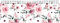 Tisch-Querkalender Style Rosen 2023 - Büro-Planer 29,7x10,5 cm - Tisch-Kalender - 1 Woche 2 Seiten - Ringbindung - Alpha Edition