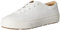 Amazon Essentials Zapatillas Cómodas con Cordones Mujer, Blanco, 44.5 EU
