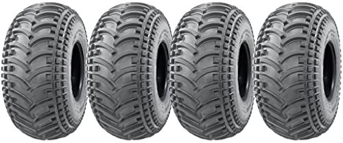 25x13.00-9 Quad ATV Tyres Wanda P308 Tubeless 4ply Hard Wearing 243kg (Set of 4)