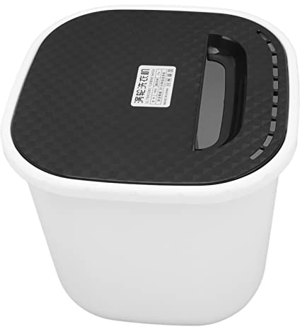 Panv Mini Indoor Clothes Washing Machine, Forward and Reverse Rotation 6L Mini Washing Machine 30 Minutes Automatic Shutdown for Home Outdoor