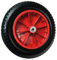 Linxor - Roue Gonflable pour brouette - 33 x 8.5 cm - Axe 10 mm
