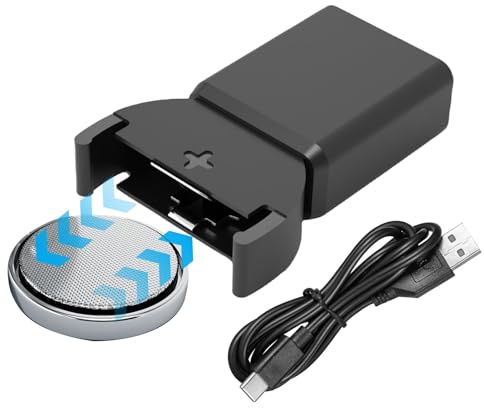 Knopfzellen-Ladegerät, Knopfzellen-Ladegerät – Knopfzellen-USB-Ladegerät mit LED-Anzeige, Knopfzellen-Ladegerät
