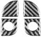 LUOWEINA Aufkleber for die Verkleidung der Co-Pilot-Aufbewahrungsbox mit Schloss und Schlüssel, passend for Lexus, GS 2006–2011, Innenausstattung aus Kohlefaser for die Autoverkleidung Co-Pilot Zierau