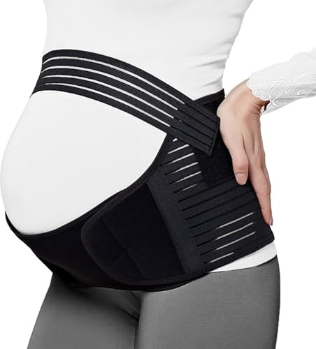 anneratteryer Bauchgurt schwangerschaft Schwangerschaftsgürtel Bauchband schwangerschaft Schwangerschaftsgurt Belly band pregnancy Atmungsaktives Material lindert Beckenbodenschmerzen Unterstützen（XL）