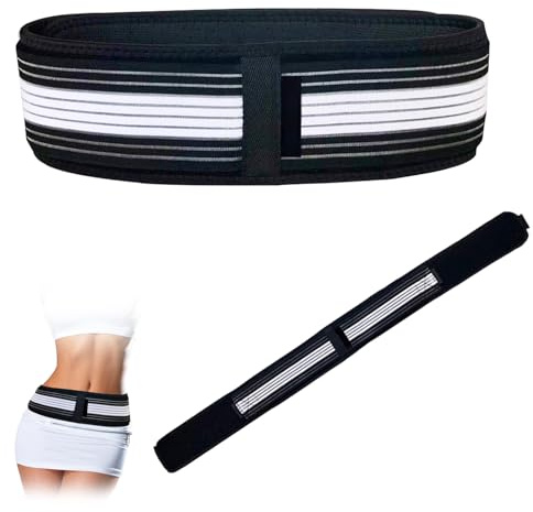 Ortho Gürtel Ischias,Beckengurt,Verstellbarer Rückenstützgürtel für Orthogürtel Ischias,Linderung Schmerzen Rückenschmerzen, Iliosakralgürtel Rückenbandage,Rückenkomfort Lendenwirbelstütze Gürtel
