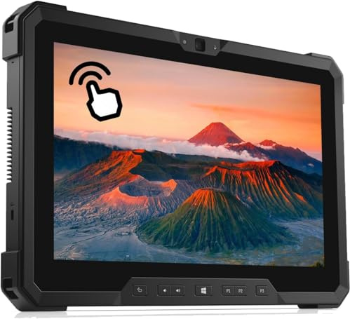 Dell Latitude 7212 Rugged Extreme Tablette portable 11,6 FHD militaire avec écran tactile, Intel Core i5-7300U, 8 Go de RAM, 256 Go SSD, sans clavier, Windows 11 Pro (renouvelé)