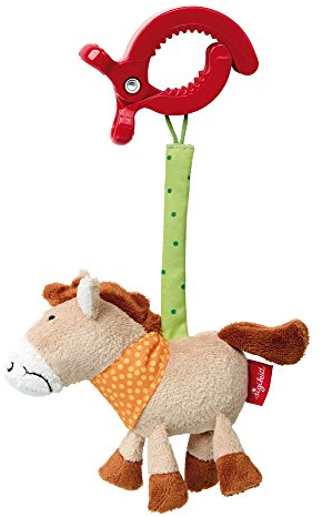 sigikid, Mädchen und Jungen, Anhänger Pferd, PlayQ Kuller Bullerfarm, Braun, 41546
