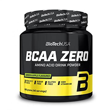 BioTechUSA 6000mg BCAA Zero 3 Jars, Apple
