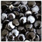 Kieskönig 1 kg Glasnuggets Glassteine Muggelsteine Mosaiksteine Tischdeko 25-30 mm Schwarz irisierend