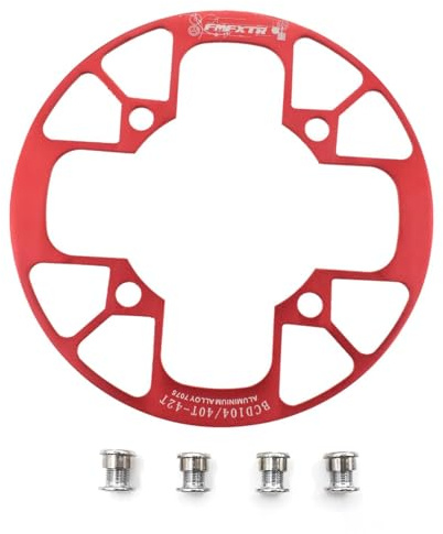 UPANBIKE Fahrrad Kettenblatt Schutz für Mountainbikes 104 BCD Aluminiumlegierung Kettenblattschutz für 32~34T 36~38T 40~42T