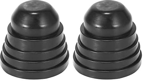 X AUTOHAUX 2 Stück Scheinwerfer Staubschutz 50mm 55mm 60mm 65mm Auto Gummigehäuse Dichtungskappen wasserdichte Staubdichte Kappen