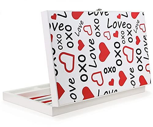 Luxus Designer Backgammon Tavla XXL Gesellschaftsspiele Lover Valentinstag