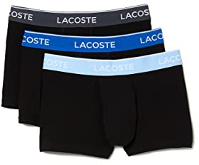 Lacoste Herren Boxershorts 5H3401, Männer Untershose,Pants,Shorts,Unterwäsche,Basic,kurz,Regular Fit