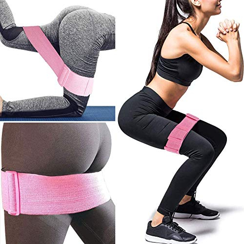 Bandes élastiques réglables pour fitness, squat, gluten, stretching, élastique antidérapant pour exercices Glutei, bandes élastiques en tissu, yoga, pilates, gymnastique, bands, résistance forte