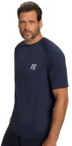 JP 1880 Herren Funktions-Shirt, FLEXNAMIC®, Fitness, Halbarm, QuickDry, Dunkel Marine, XL