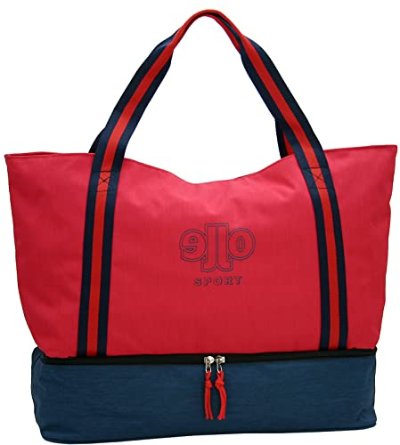 J.JONES - XXL Freizeittasche - Sporttasche - Badetasche - Damen Shopper mit Reißverschluss