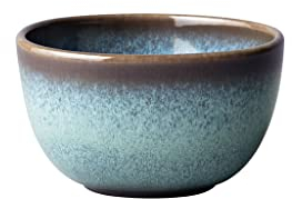like. by Villeroy & Boch – Lave Dipschale Blau, Spülmaschinenfest, Mikrowellensicher, Serviergeschirr, Schale, Geschirr, Schüssel, Steingut