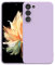Cresee Coque pour Samsung Galaxy S23 6.1 Pouces, avec Protection Caméra, Couche Intérieure Douce, Etui Housse TPU Mince Souple Antichoc Case pour Galaxy S23 (2023) Lilas