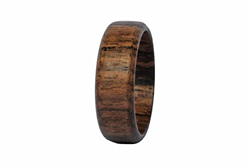 Generisch Ring - Holz vom Nussbaum - schöner handgefertigter Schmuck für Damen und Herren (54 (17.2))