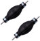 Armastuse 2 Pezzi Pompa Manuale per Carburante Gasolio Pompetta Lampadina Pompa per Aspirare Liquidi Gasilio Benzina(10 MM)