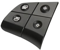 ANram Multifunktions Lenkrad Schalter Tasten für Mercedes Benz W164 ML GL W245 B Class W251 R Class,Lenkradschalter mit Steuerknopf Multifunktions Auto Zubehör,A/Model Beige