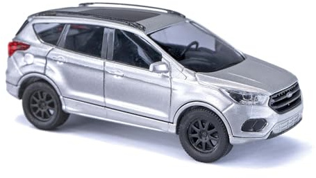 Busch Ford Kuga mit Panoramadach Silber | Modellauto 1:87#53503