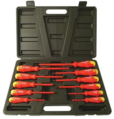 Insulated Soft Grip Screwdriver Set