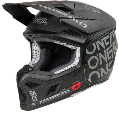 O'NEAL 3SRS Helm Static Schwarz/Grau / Größe M
