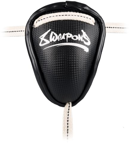 8 WEAPONS Tiefschutz, Thai Cup, schwarz (L)