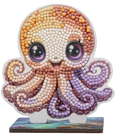 Crystal Art - Octopus, Buddy (CAFGR-31GEN047)