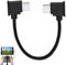 1 Pcs 15cm C To C Cable/Portable Charging Cable Ideal for Dji Drone Controller/Remote Controller Cable for Dji 90 /Degree Data Transmission Cable for Dji Mavic Air 2 and Dji Mini 2 Drone