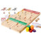 Familienbrettspiel, Pferderennen Aus, Interaktives Familienspiel, Kompaktes Design, Leicht Zu Verstauen, 29,3 cm, Für Familientreffen